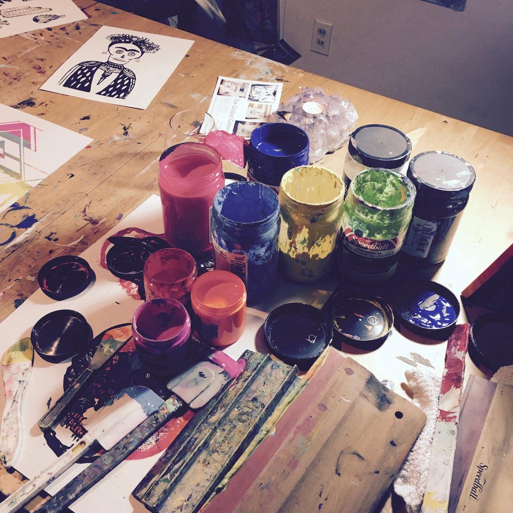 SCREENPRINTING WORKSHOP ART BASEL