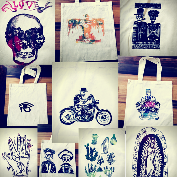5 Suprise Cotton Tote Bundle