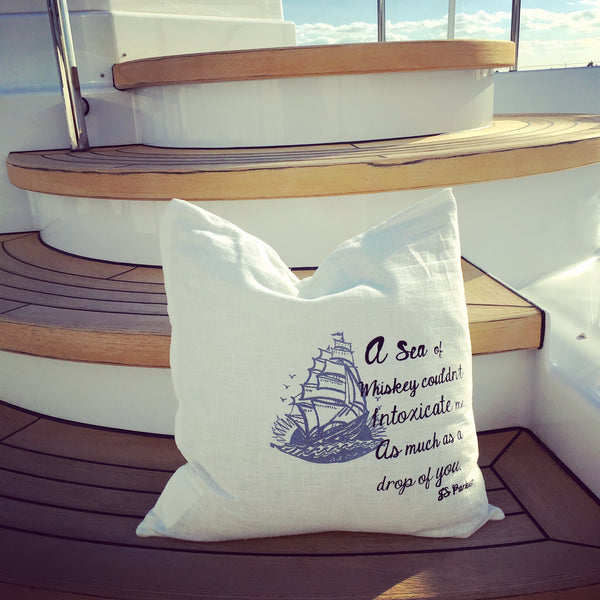 Whisky & Tall Ship Pillowcase