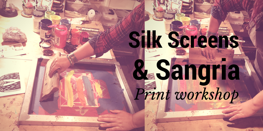Silk Screens & Sangria December 14th at the Village Design