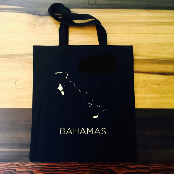 Choose your Map on Everyday Black Tote